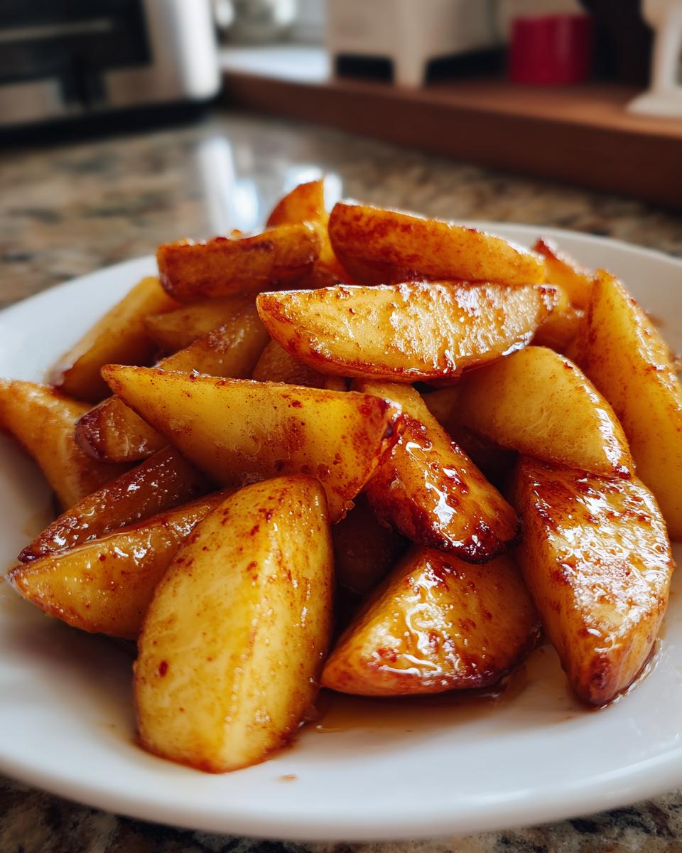 Air Fryer Apples - detail 3