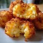 Air Fryer Cheesy Mashed Potato Balls
