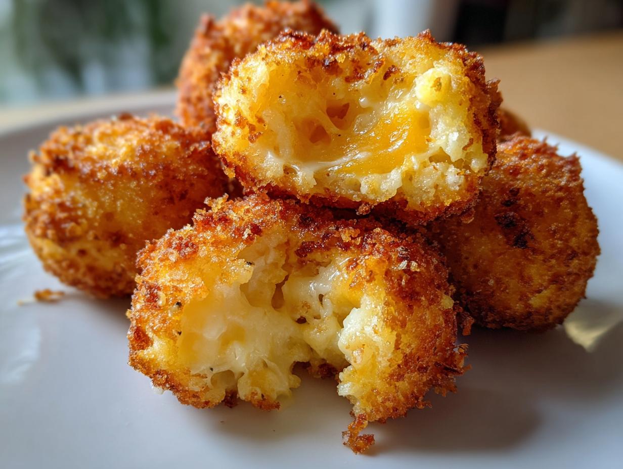 25-Minute Air Fryer Cheesy Mashed Potato Balls – Irresistible!