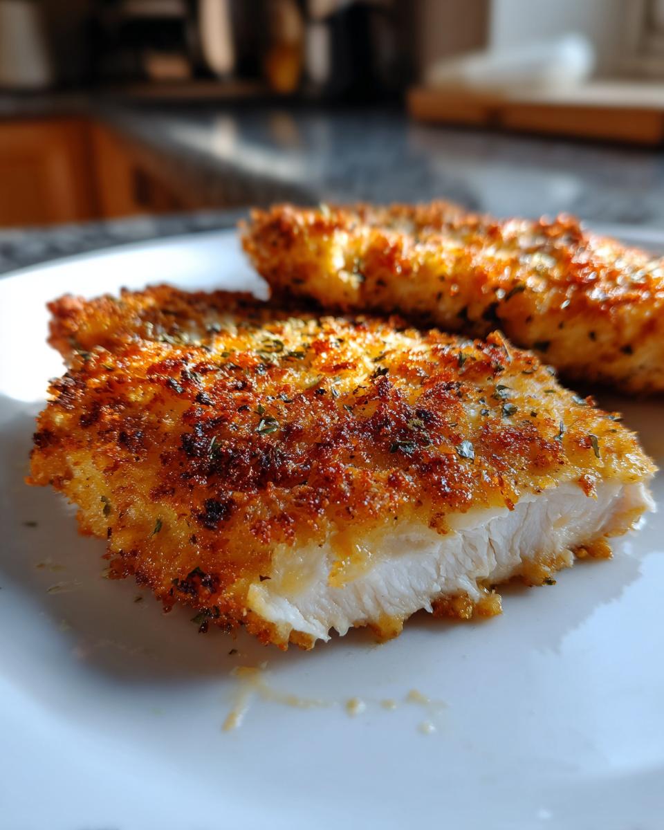 Air Fryer Chicken Caesar Cutlets - detail 3