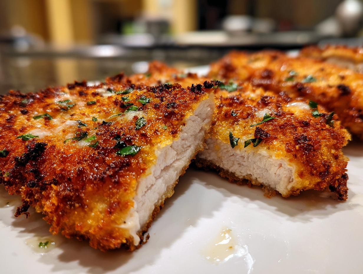 Crispy Air Fryer Chicken Caesar Cutlets in Just 30 Minutes!