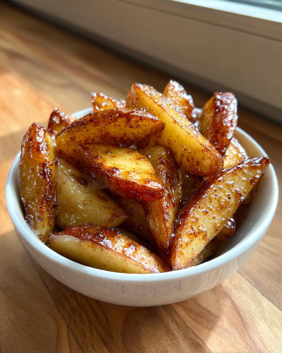 Air Fryer Cinnamon Apples Recipe - detail 1