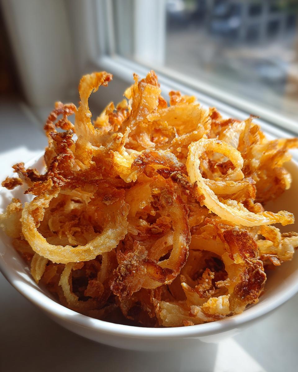 Air Fryer Crispy Onions - detail 3