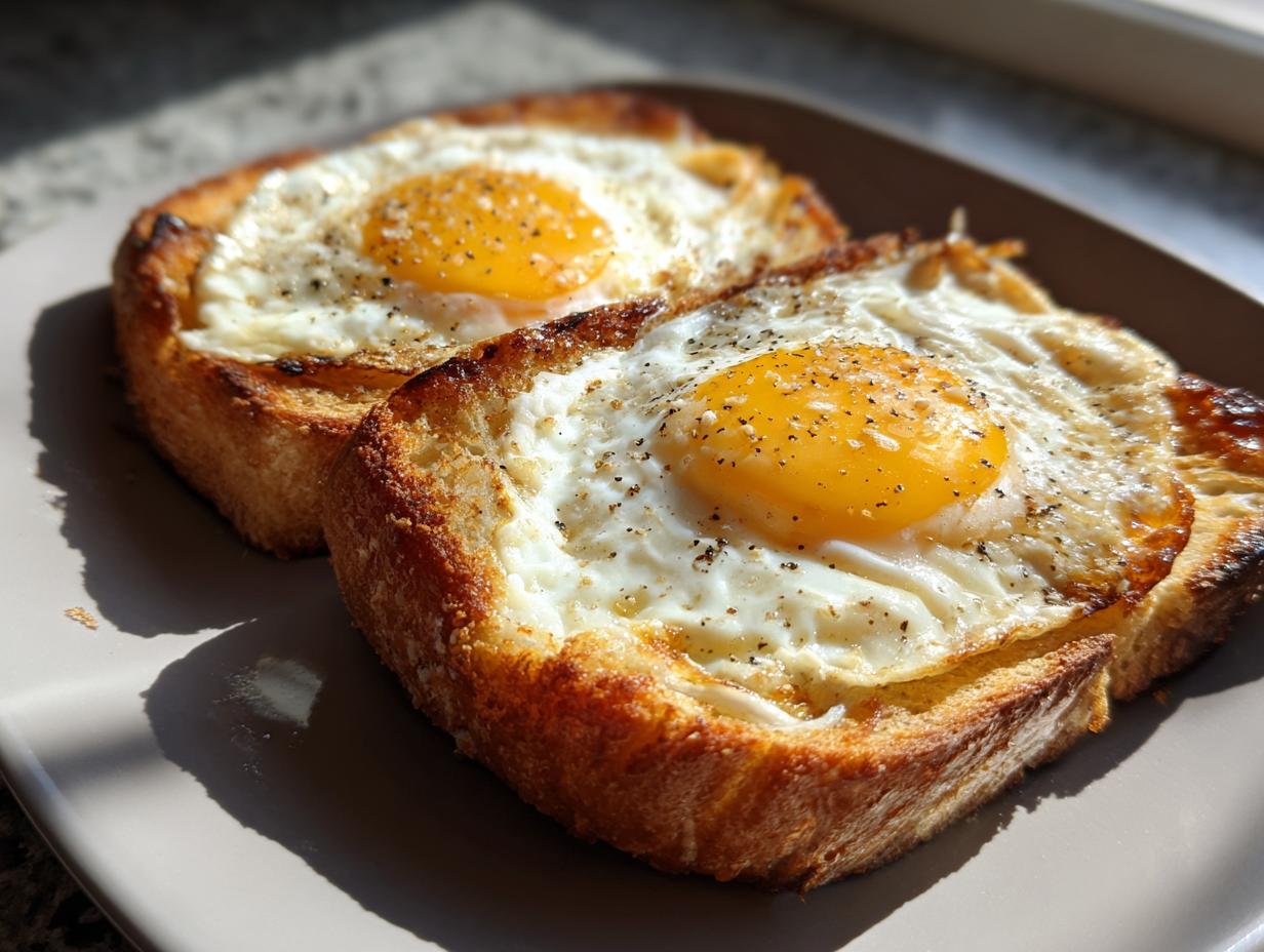 Irresistible Air Fryer Egg Toast in Just 7 Minutes