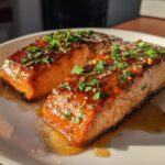 Air Fryer Honey Garlic Salmon