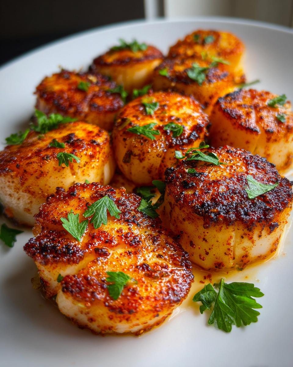 Air Fryer Scallops - detail 3