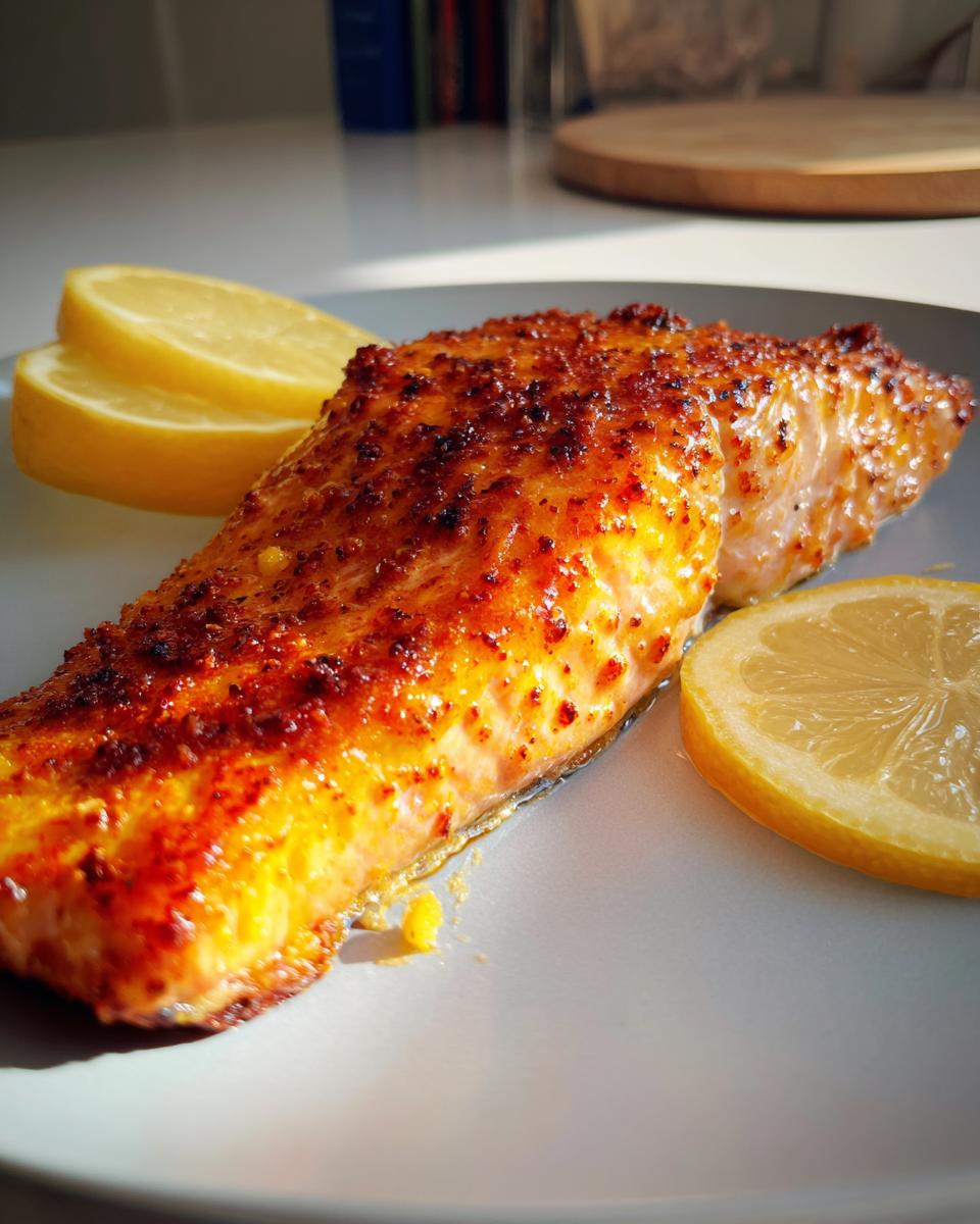 Baked Honey Cajun Salmon - detail 2