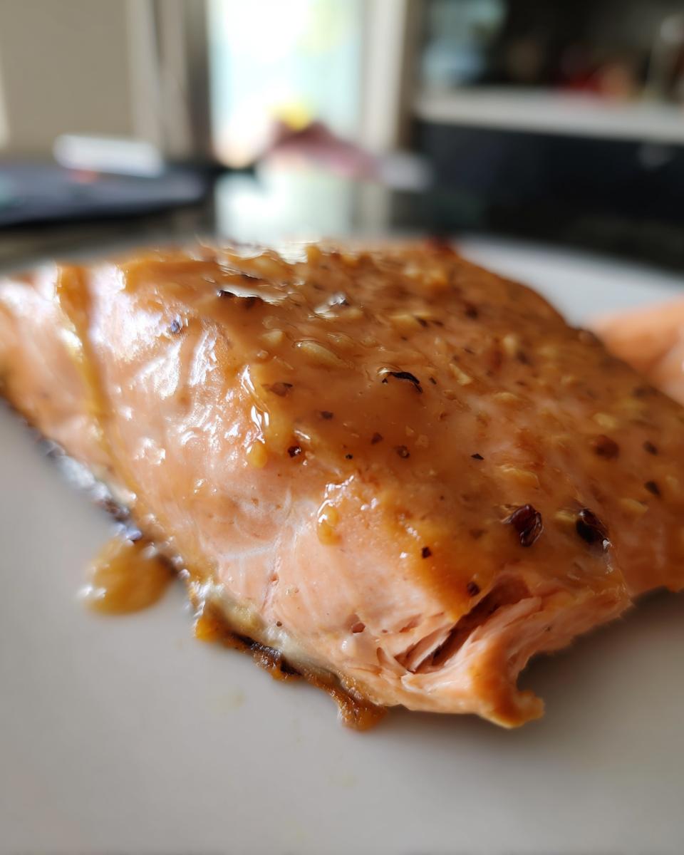Baked Maple Dijon Salmon - detail 2