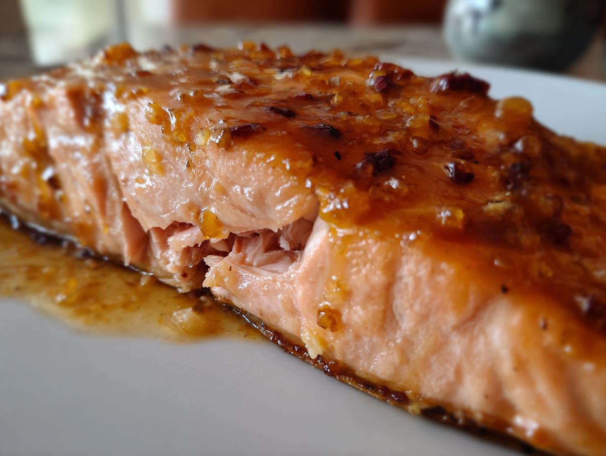 20-Minute Baked Maple Dijon Salmon – Sensational & Easy Dinner!