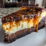 Caramel Brownie Cheesecake
