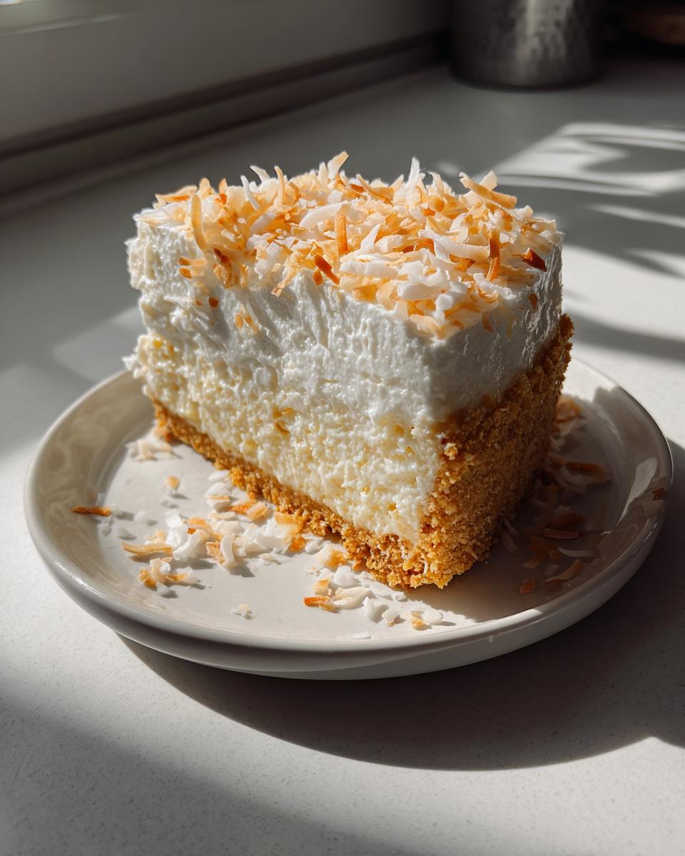 Coconut Cream Cheesecake - detail 3