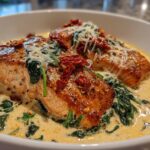Creamy Tuscan Salmon (30 Minute Dinner!)