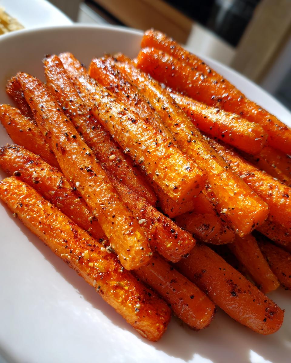 Crispy Air Fryer Carrots - detail 2