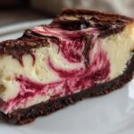 Dark Chocolate Raspberry Cheesecake
