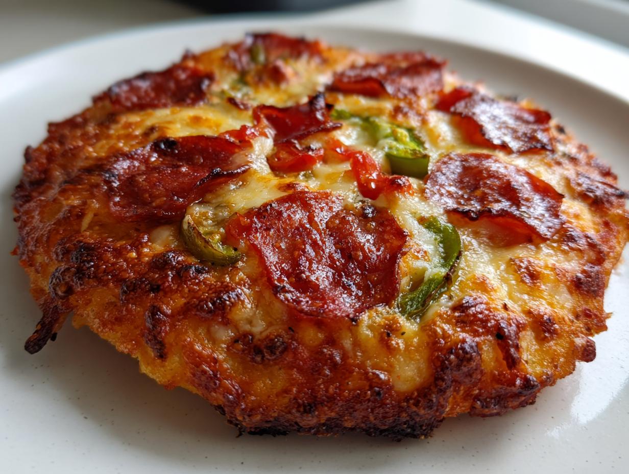 5-Minute Air Fryer Tortilla Pizza for Instant Hunger Relief