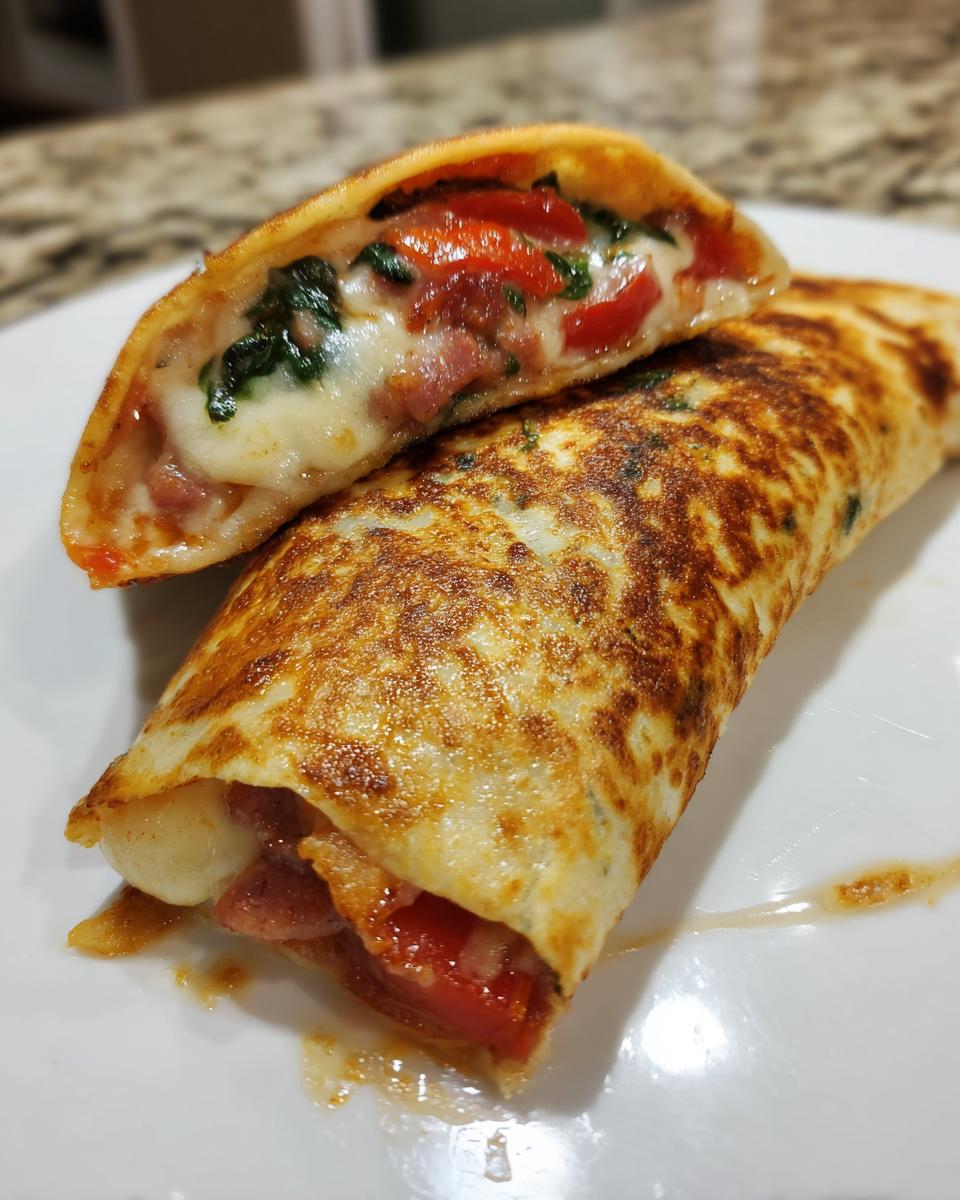 Easy Air Fryer Hot Italian Wraps - detail 3