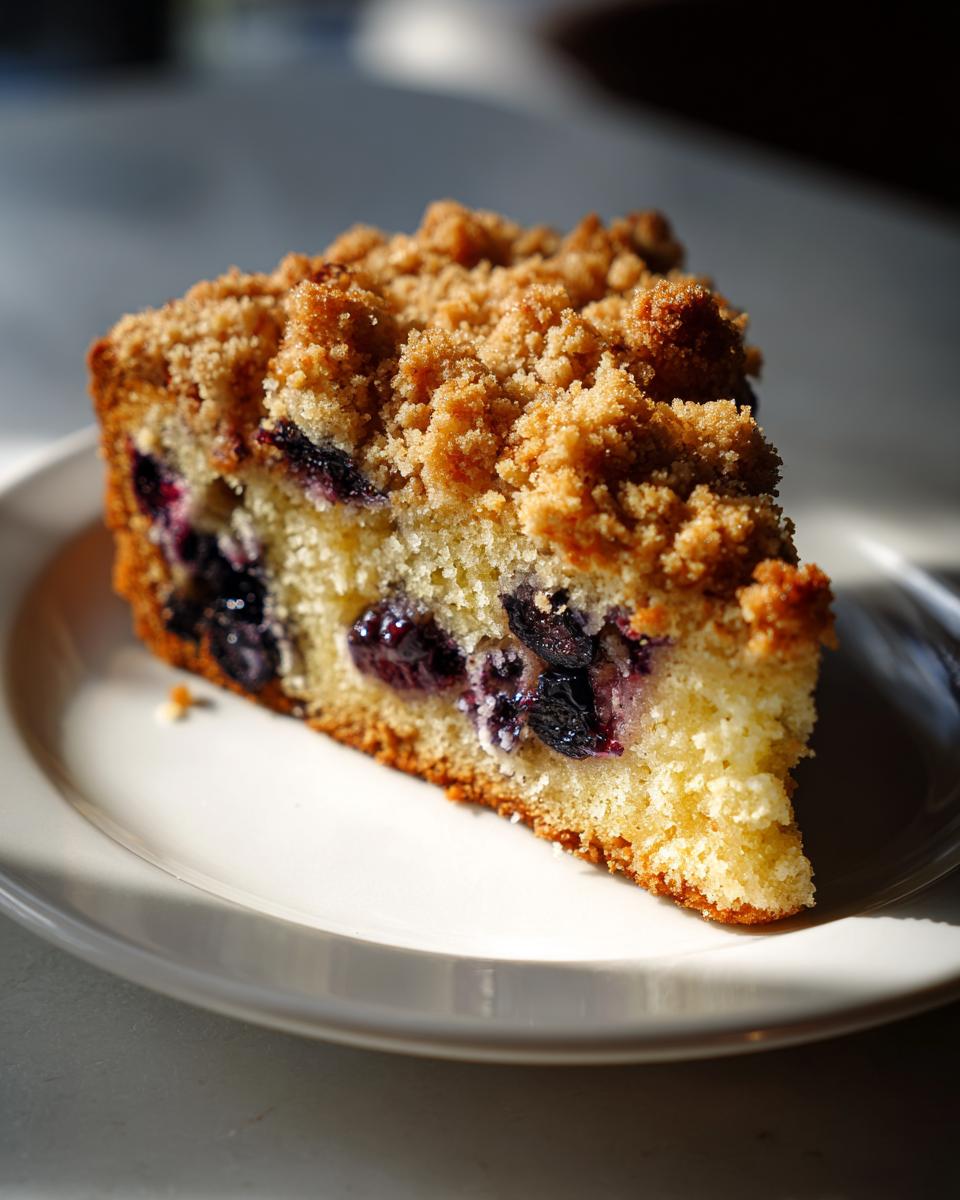 Gluten-Free Blueberry Coffee Cake - detail 2