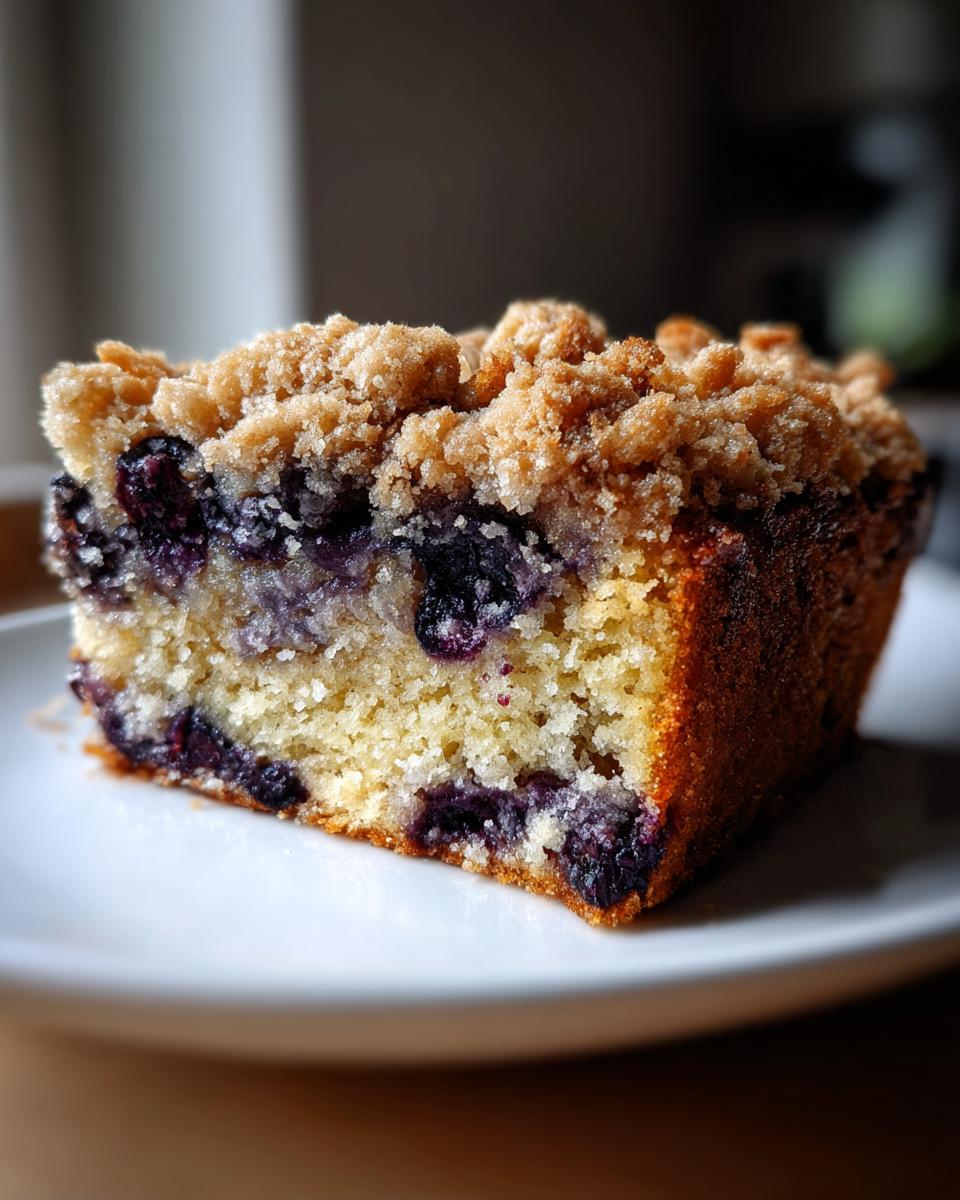 Gluten-Free Blueberry Coffee Cake - detail 3