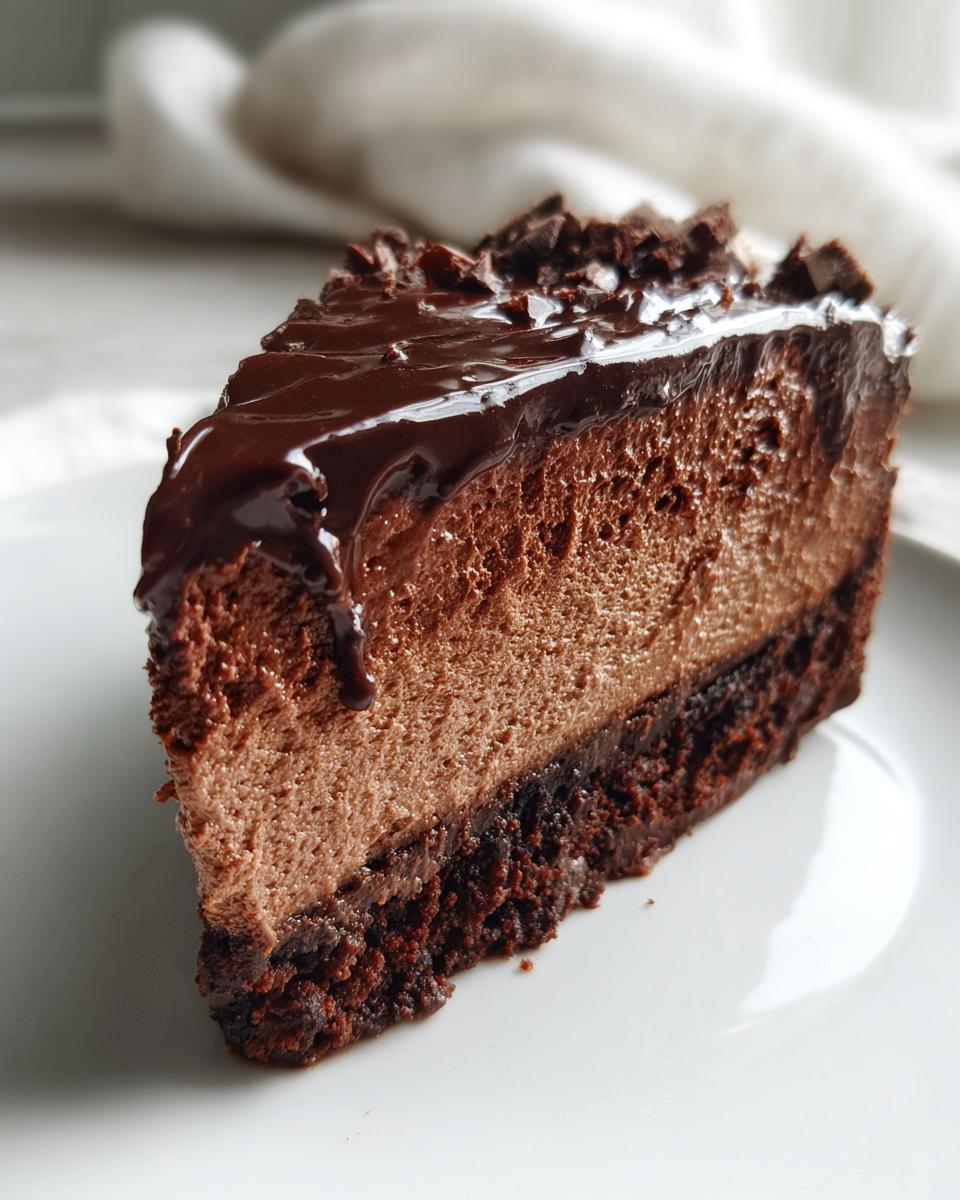 Gluten-Free Chocolate Mousse Cake - detail 1