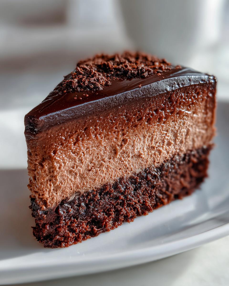 Gluten-Free Chocolate Mousse Cake - detail 3