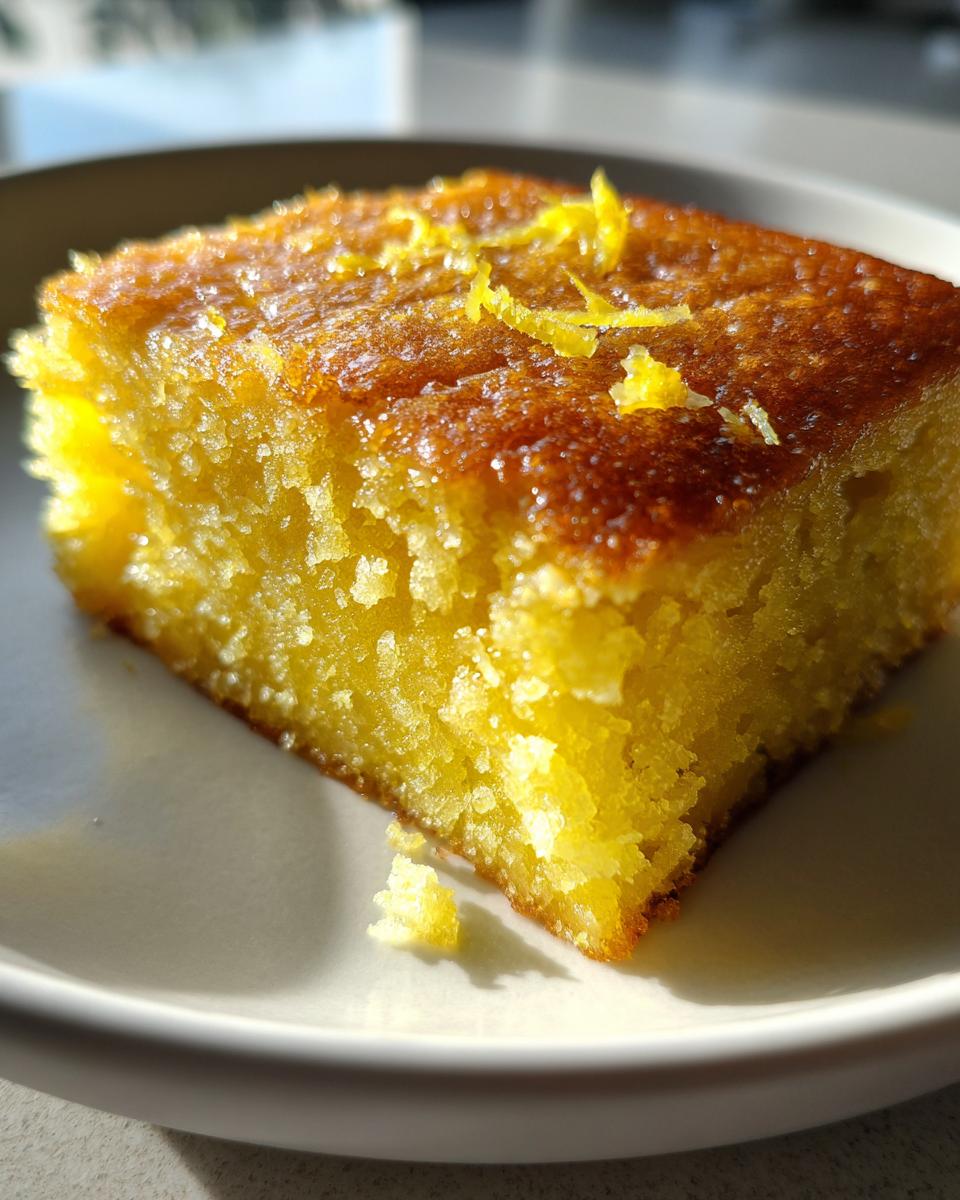 Gluten Free Lemon Brownies - detail 1
