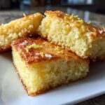 Gluten Free Lemon Brownies