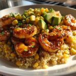 Grilled Shrimp Bowl with Avocado, Corn Salsa & More