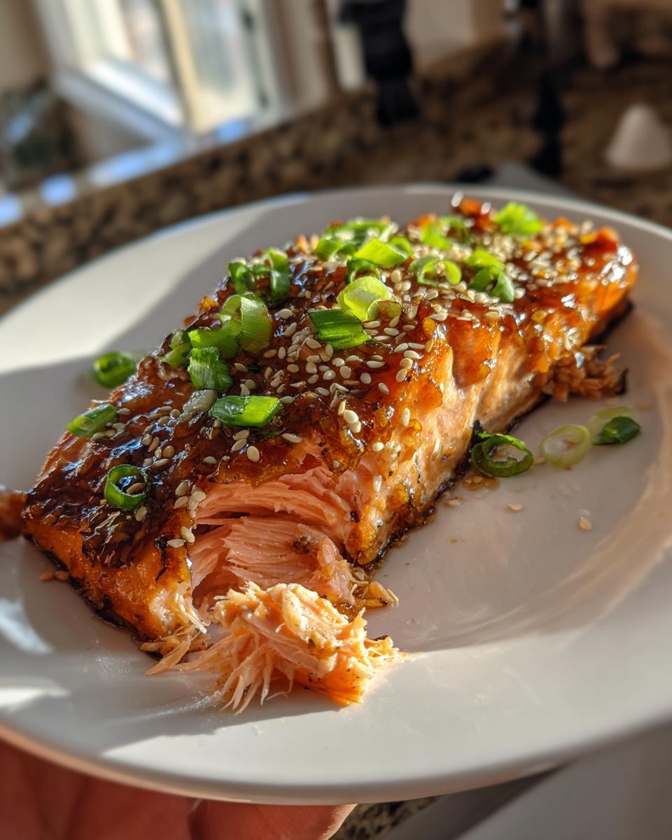 Honey Garlic Teriyaki Salmon - detail 1