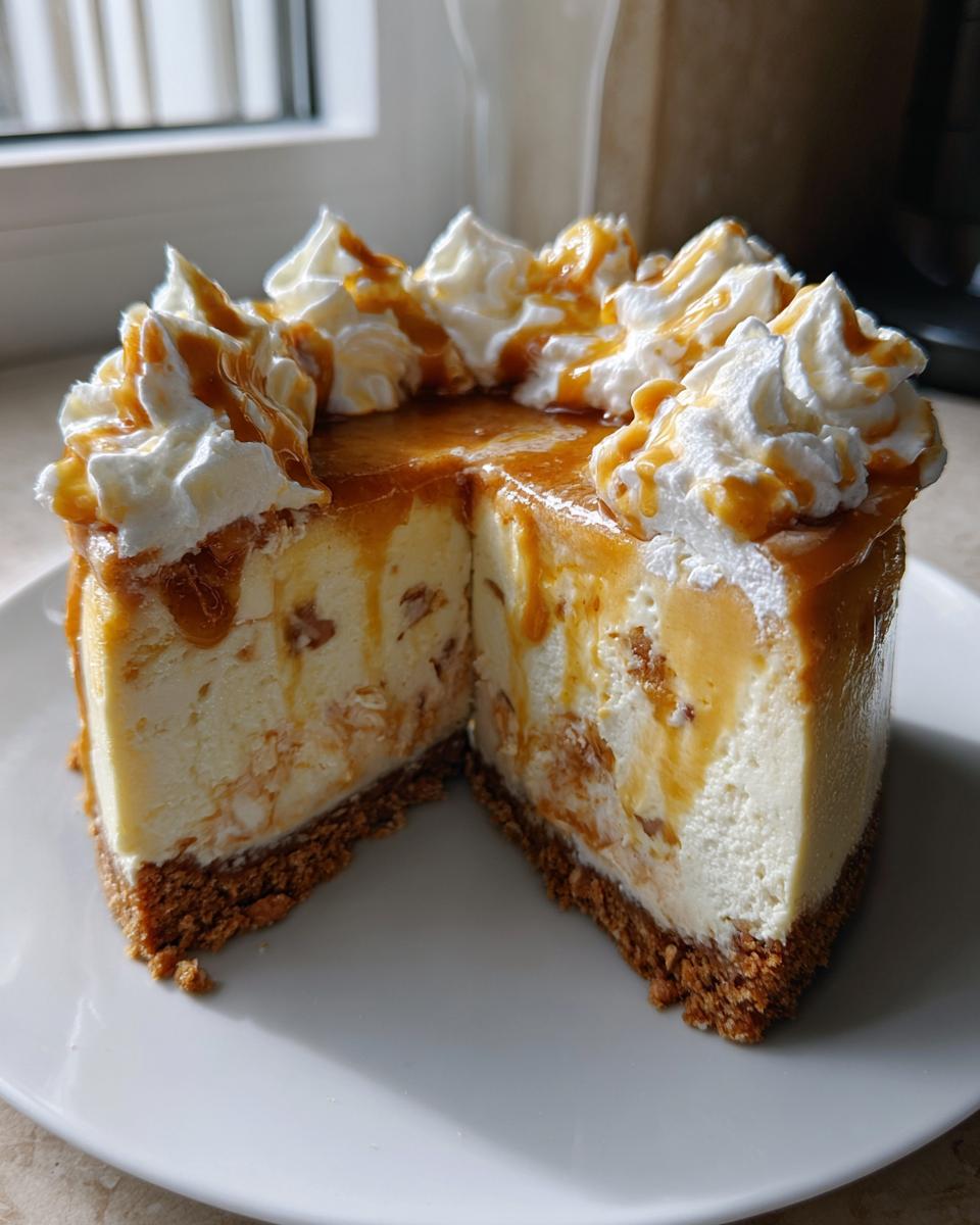 Loaded Butterscotch Cheesecake - detail 2