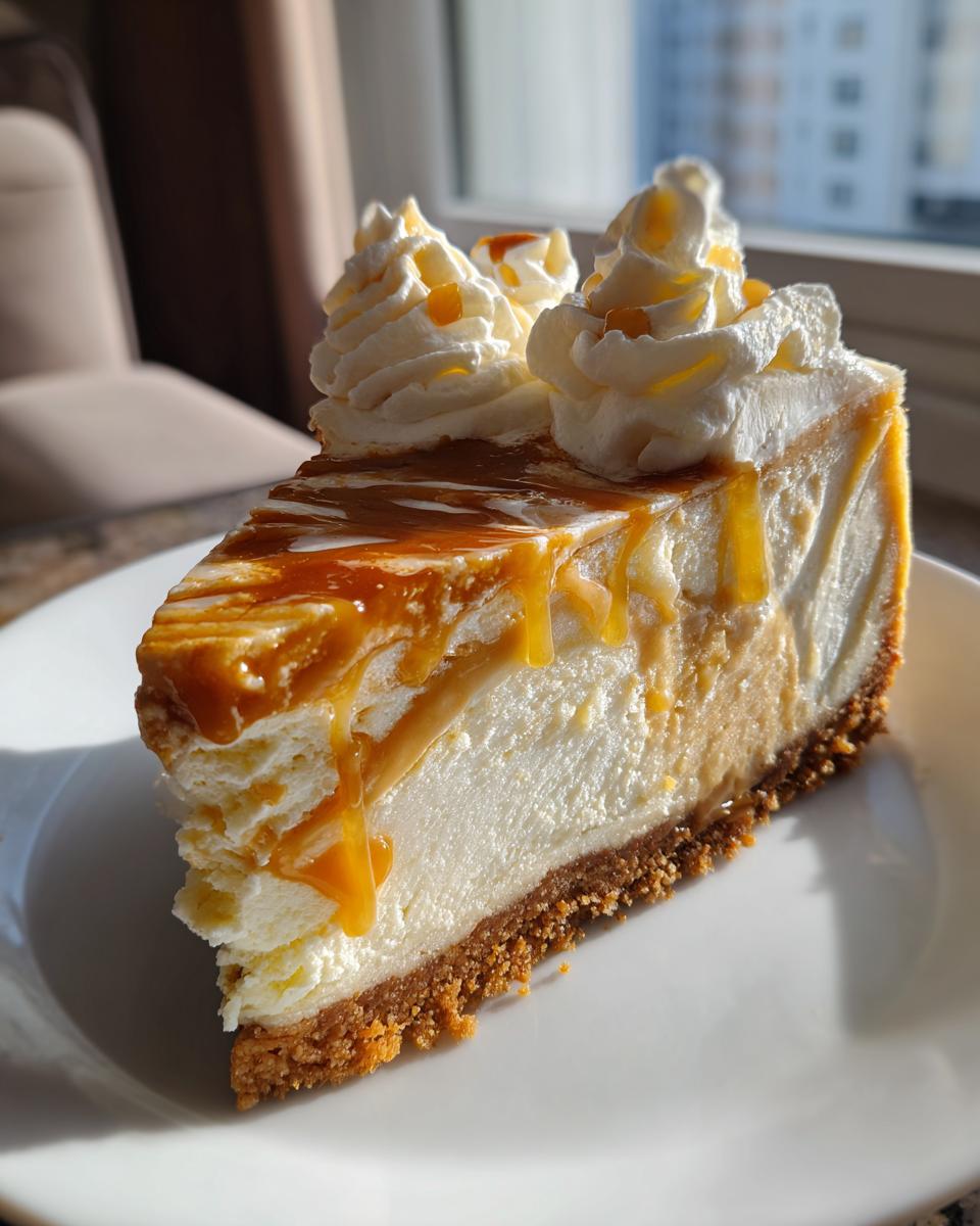 Loaded Butterscotch Cheesecake - detail 3
