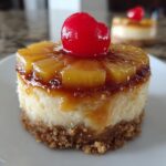Mini Pineapple Upside-Down Cheesecakes