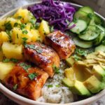 Pineapple Salmon Bowls