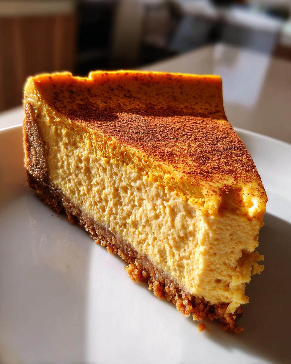 Pumpkin Cheesecake - detail 1