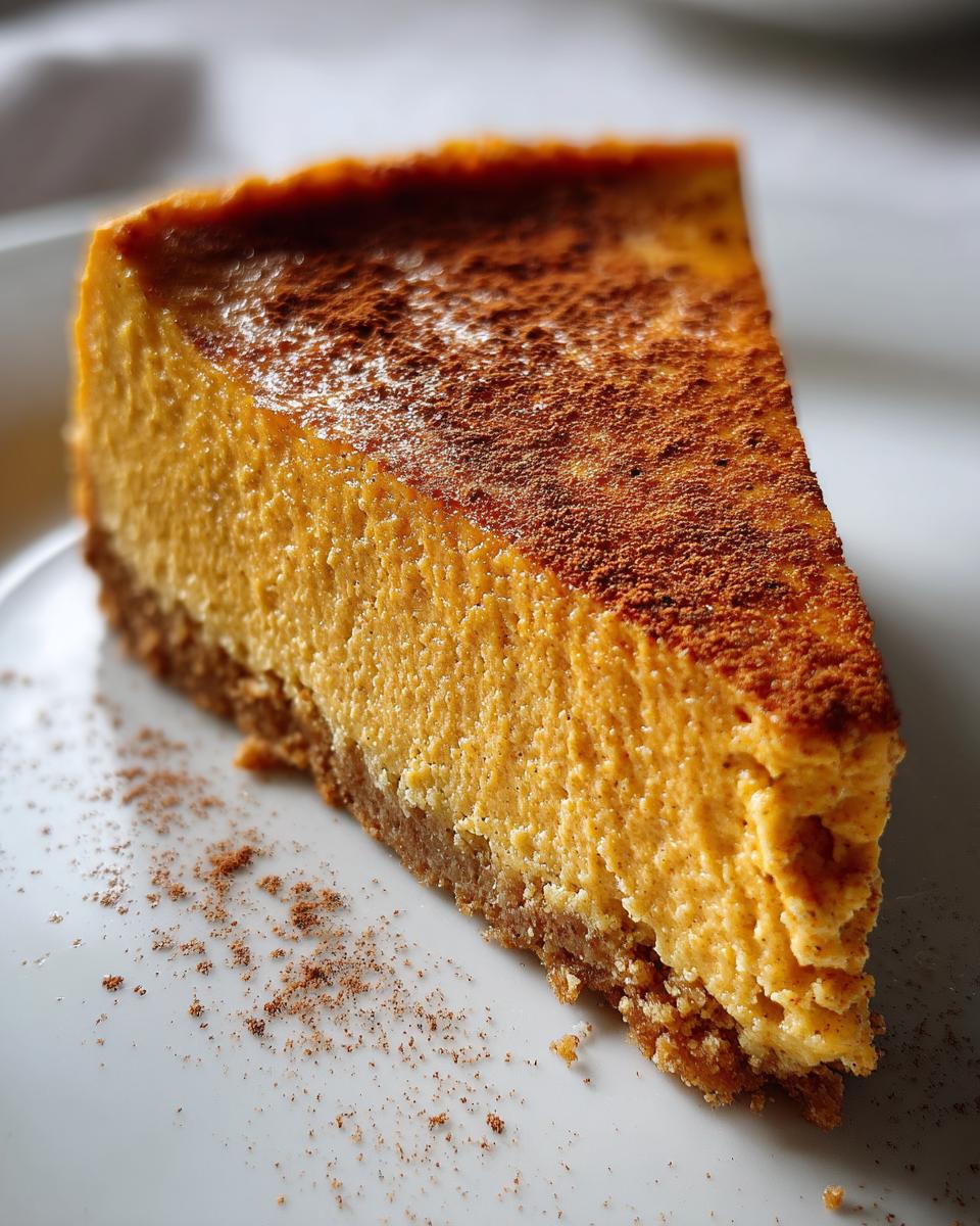 Pumpkin Cheesecake - detail 2