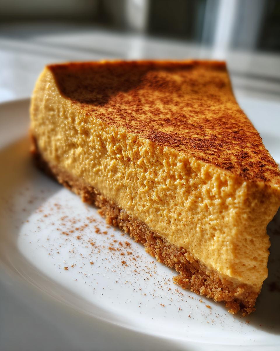 Pumpkin Cheesecake - detail 3
