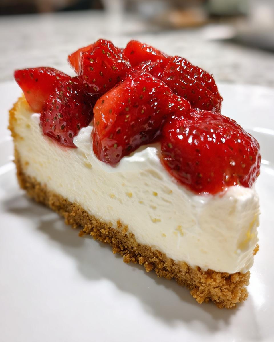 Strawberry Shortcake Cheesecake - detail 1