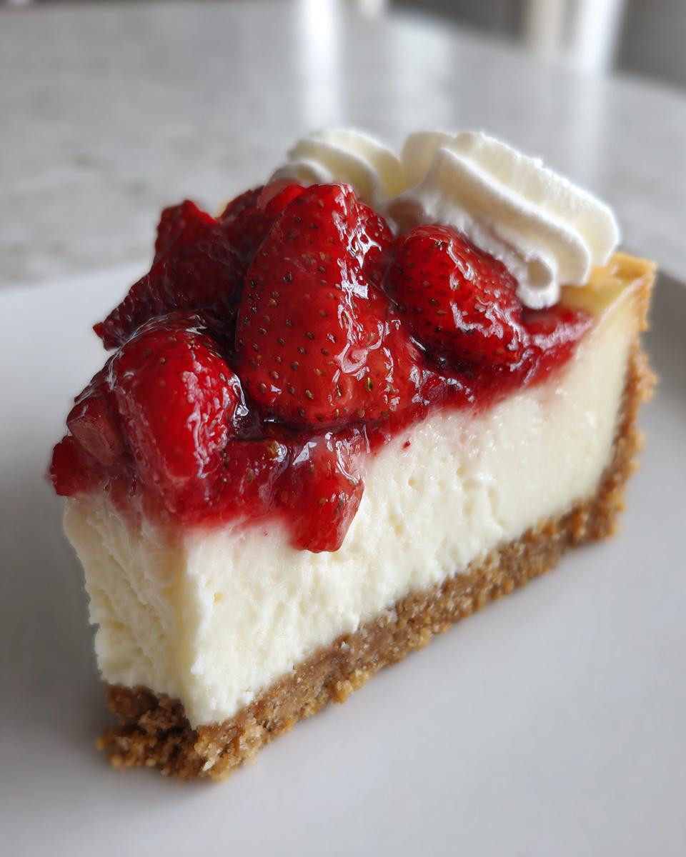 Strawberry Shortcake Cheesecake - detail 3