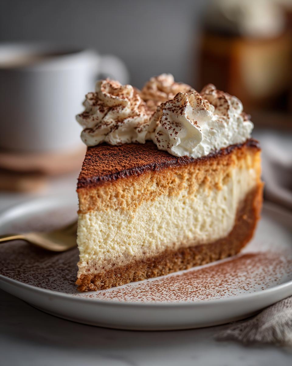 Tiramisu Cheesecake - detail 1