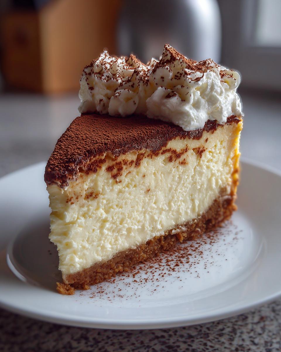 Tiramisu Cheesecake - detail 2