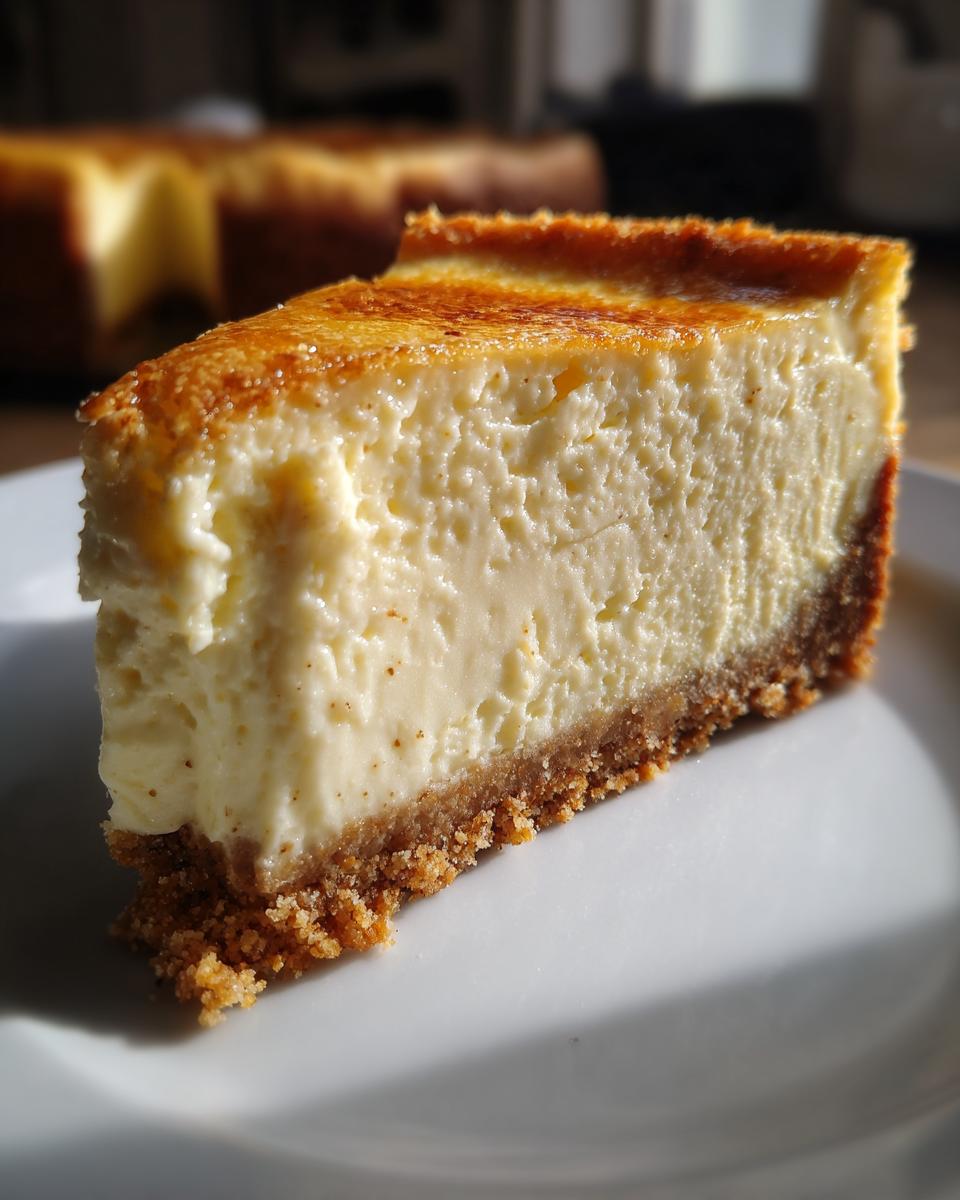 Vanilla Bean Brown Butter Cheesecake - detail 1