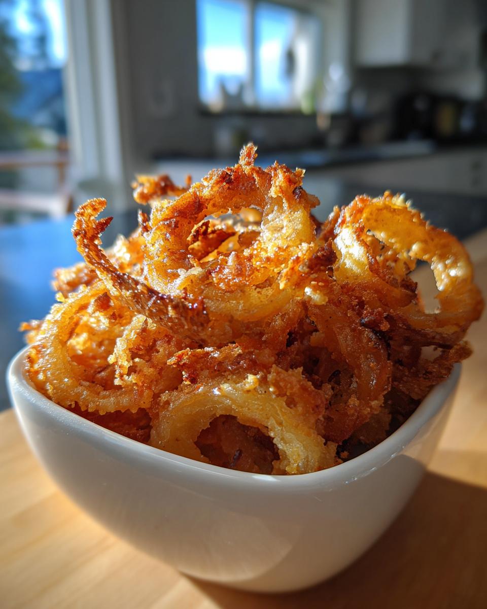 Air Fryer Crispy Onions - detail 2