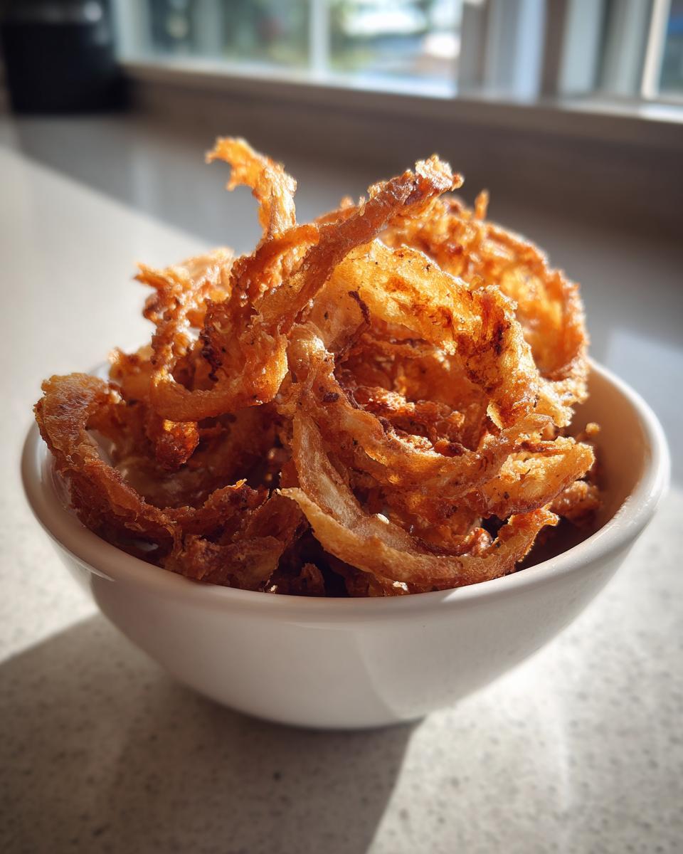 Air Fryer Crispy Onions - detail 3