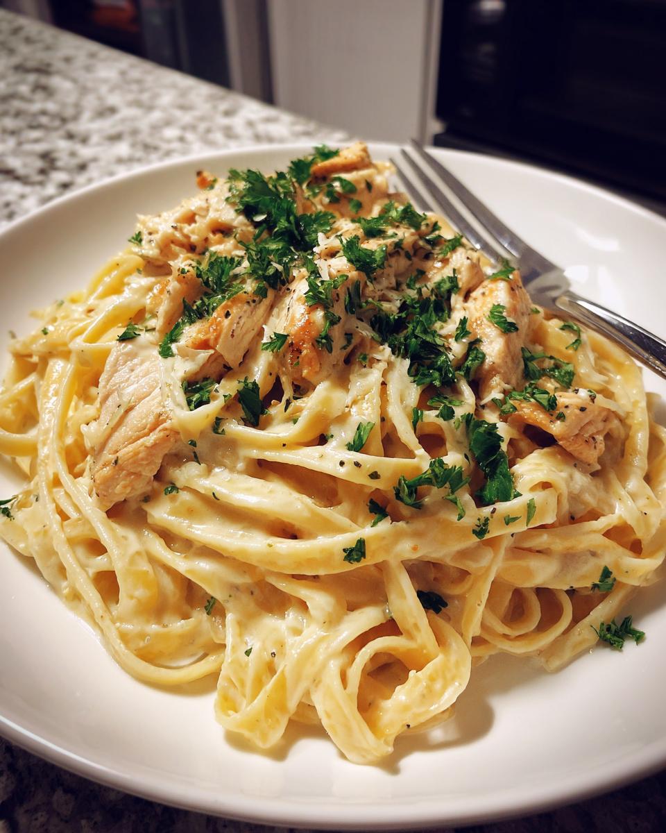 Best Chicken Alfredo Recipe - detail 1