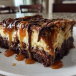 Caramel Brownie Cheesecake