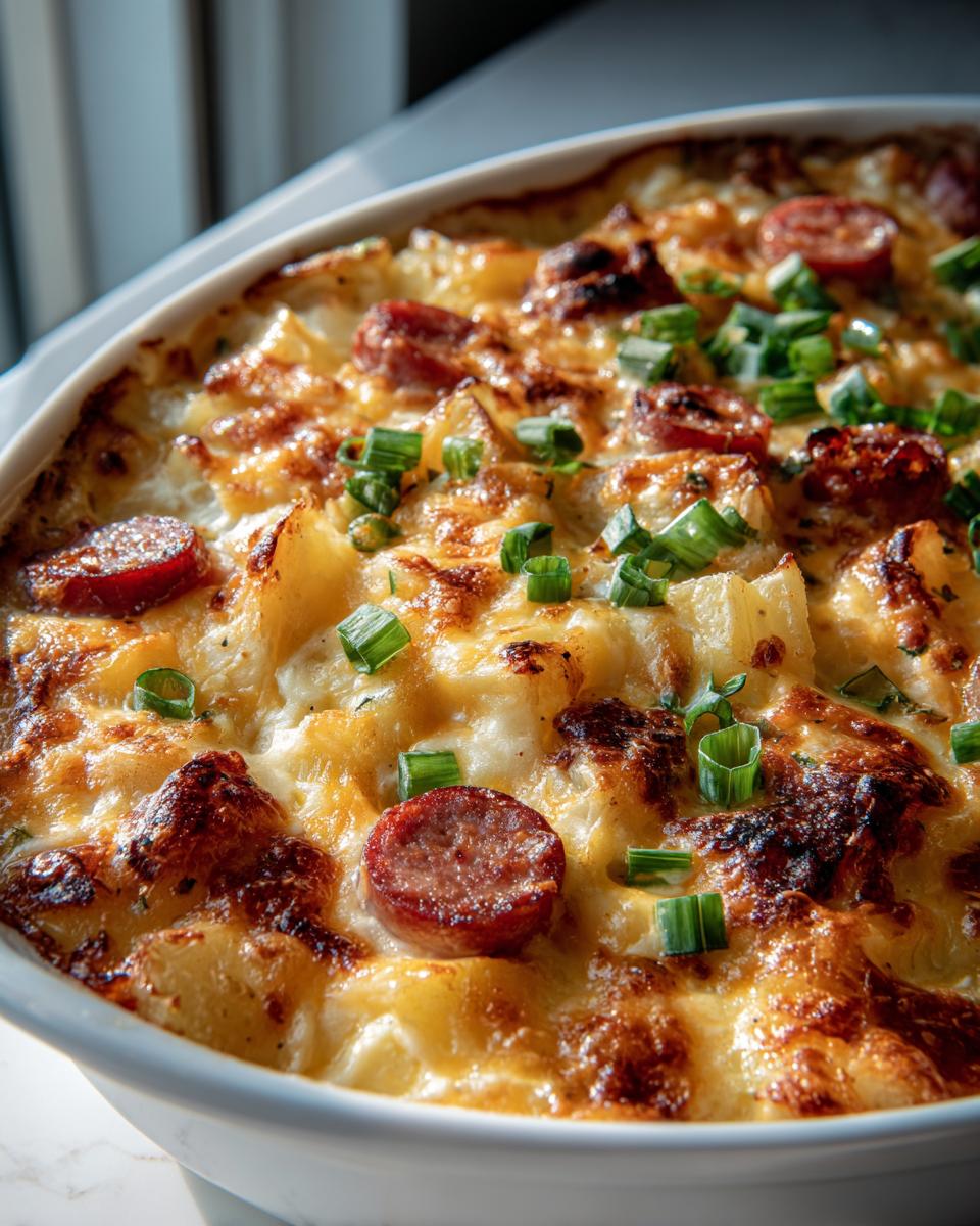 Cheesy Ranch Potatoes and Smoked Sausage - detail 1