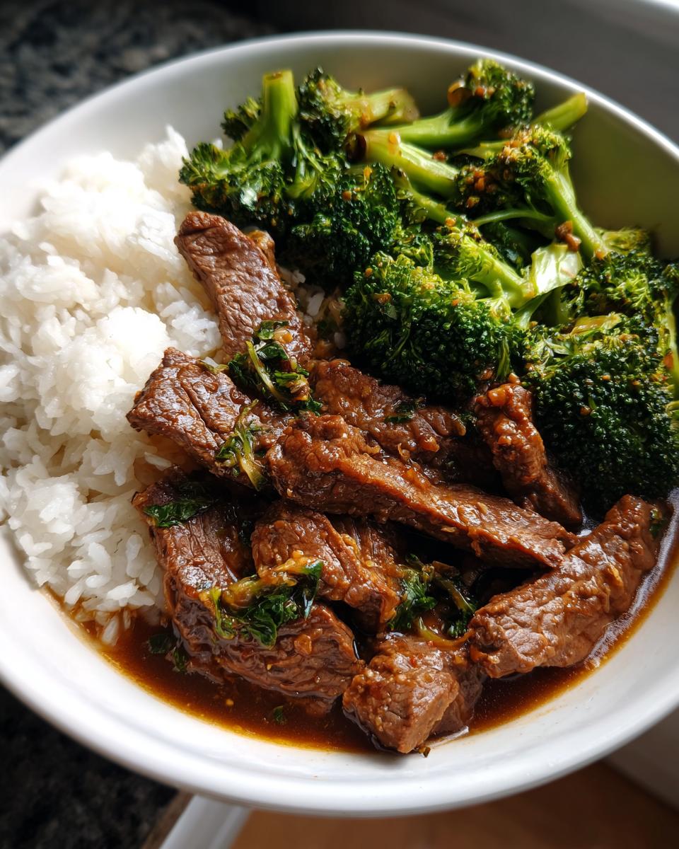 Chinese Beef and Broccoli (One Pan Take-Out) - detail 3