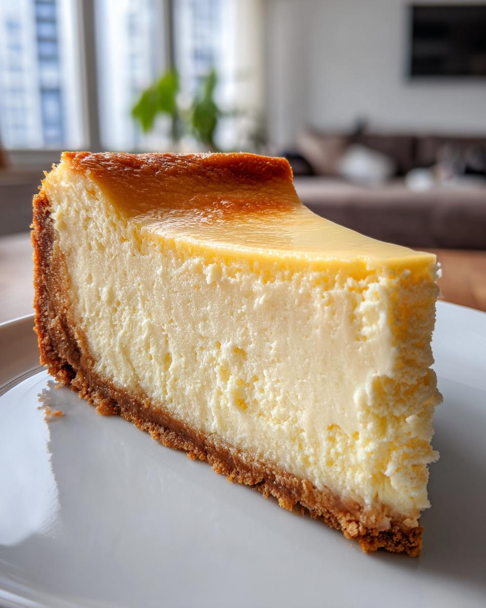Classic New York Cheesecake - detail 1