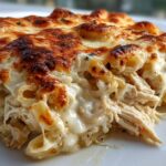 Creamy Chicken Alfredo Pasta Bake Recipe