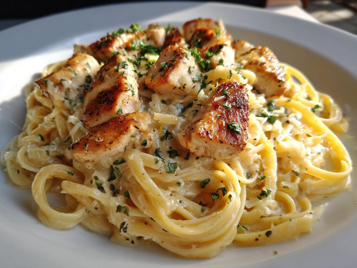 Irresistible Creamy Garlic Parmesan Chicken Pasta in 30 Minutes