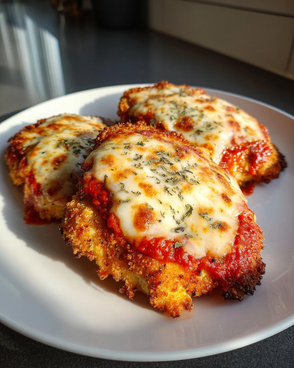 Crispy Air Fryer Chicken Parmesan - detail 2